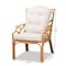 Baxton Studio Sonia Modern and Contemporary Natural Finished Rattan Armchair 185-11879-Zoro - alternate 6